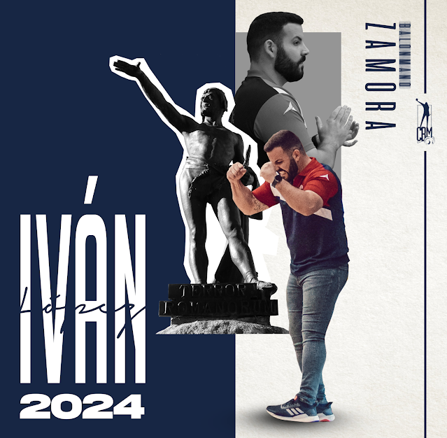 Balonmano Zamora Ivu00e1n Lu00f3pez