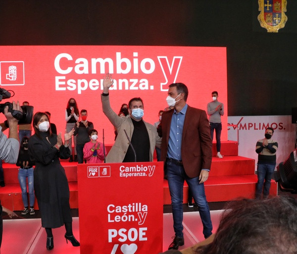 Tudanca y pedro sánchez