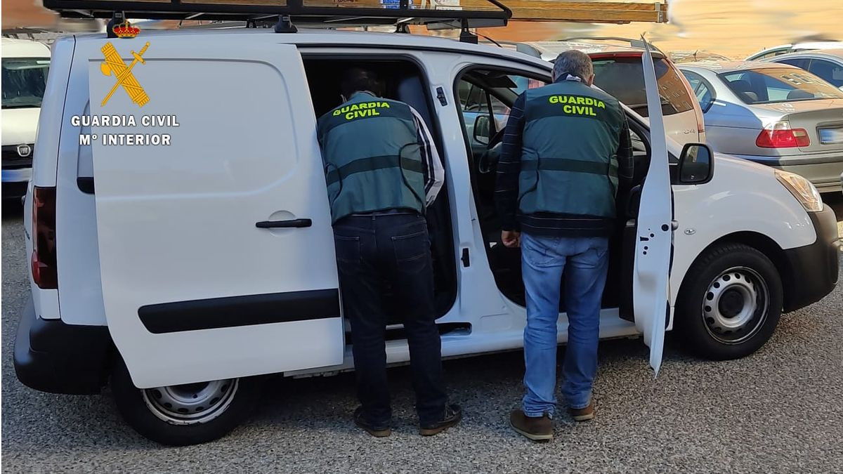 Guardia civil detención