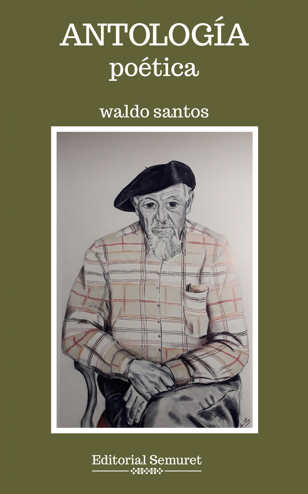 Antologia Pou00e9tica Waldo Santos portada