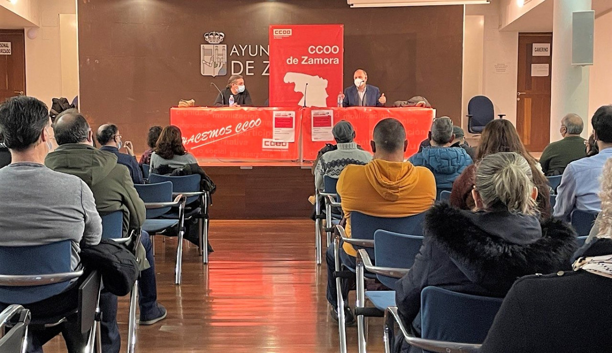 CCOO de Zamora Jornada Laboral