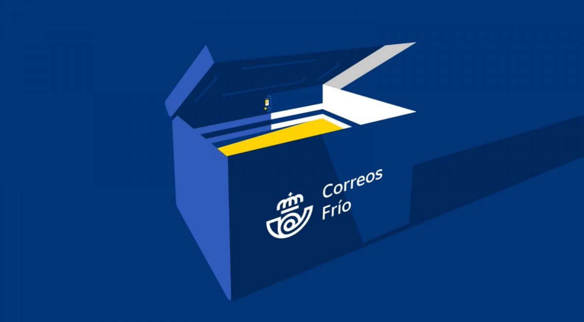 Correos Fru00edo ilustraciu00f3n caja isoterma