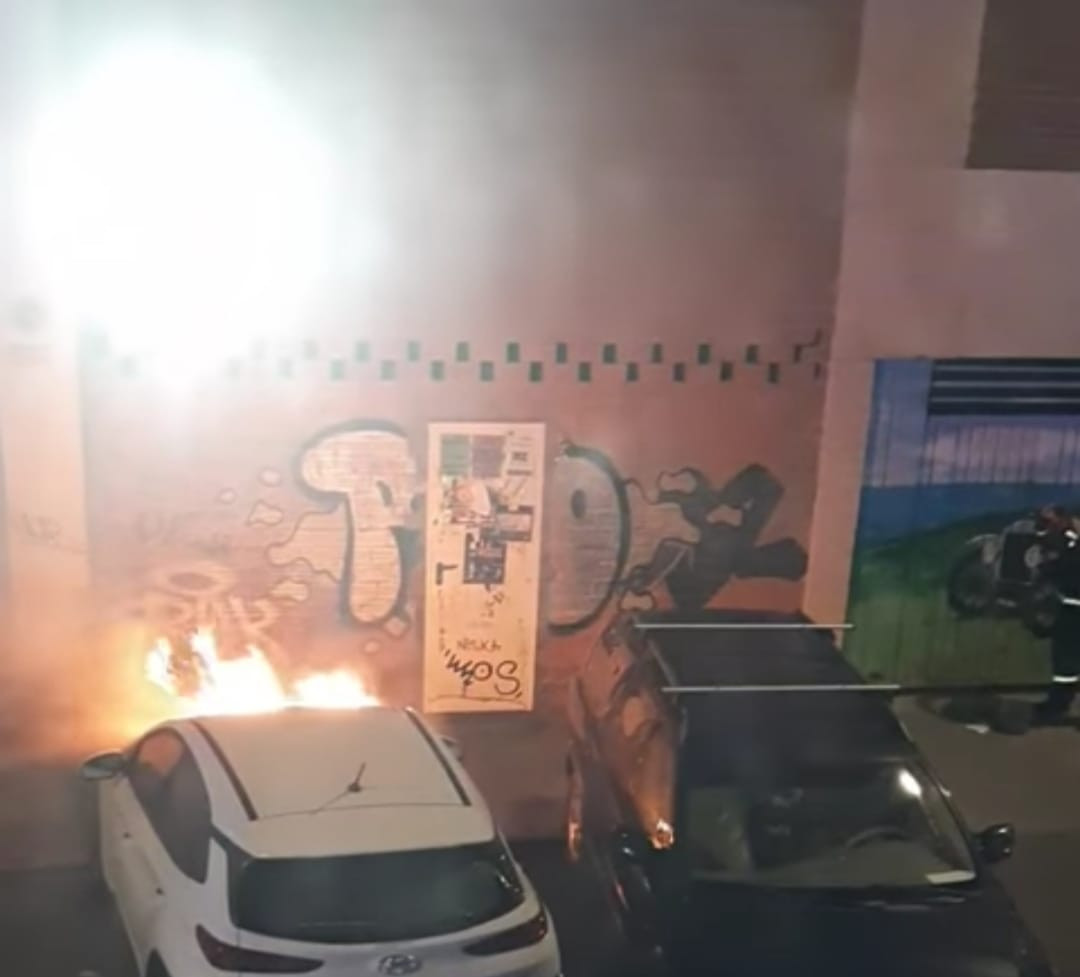 Incendio coche Zamora