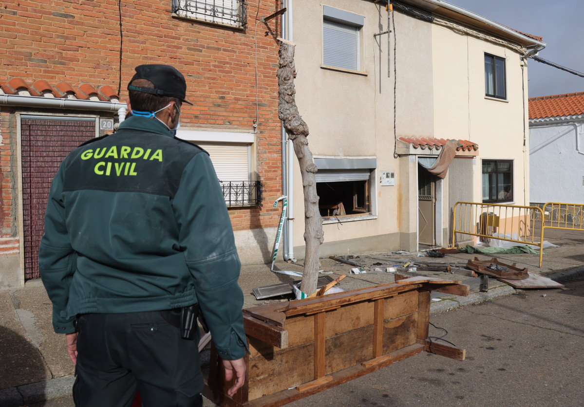Incendio en una vivienda en Tamames (Salamanca)
