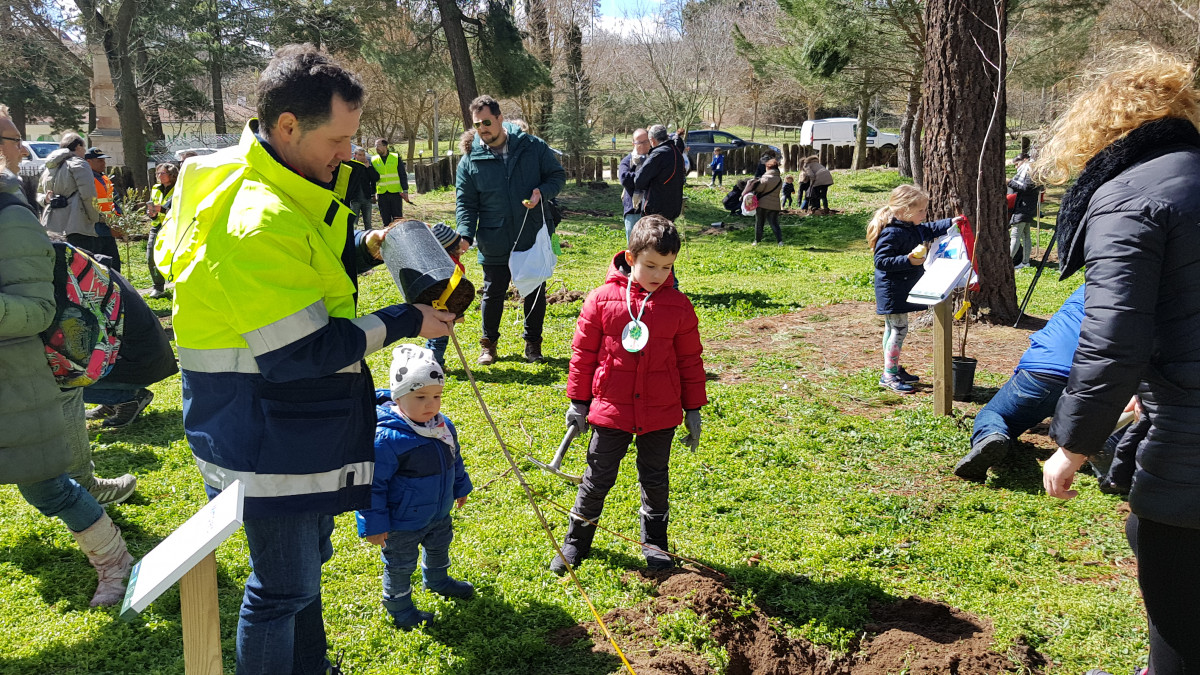 Jornada de Plantaciu00f3n en Valorio Marzo de 2018