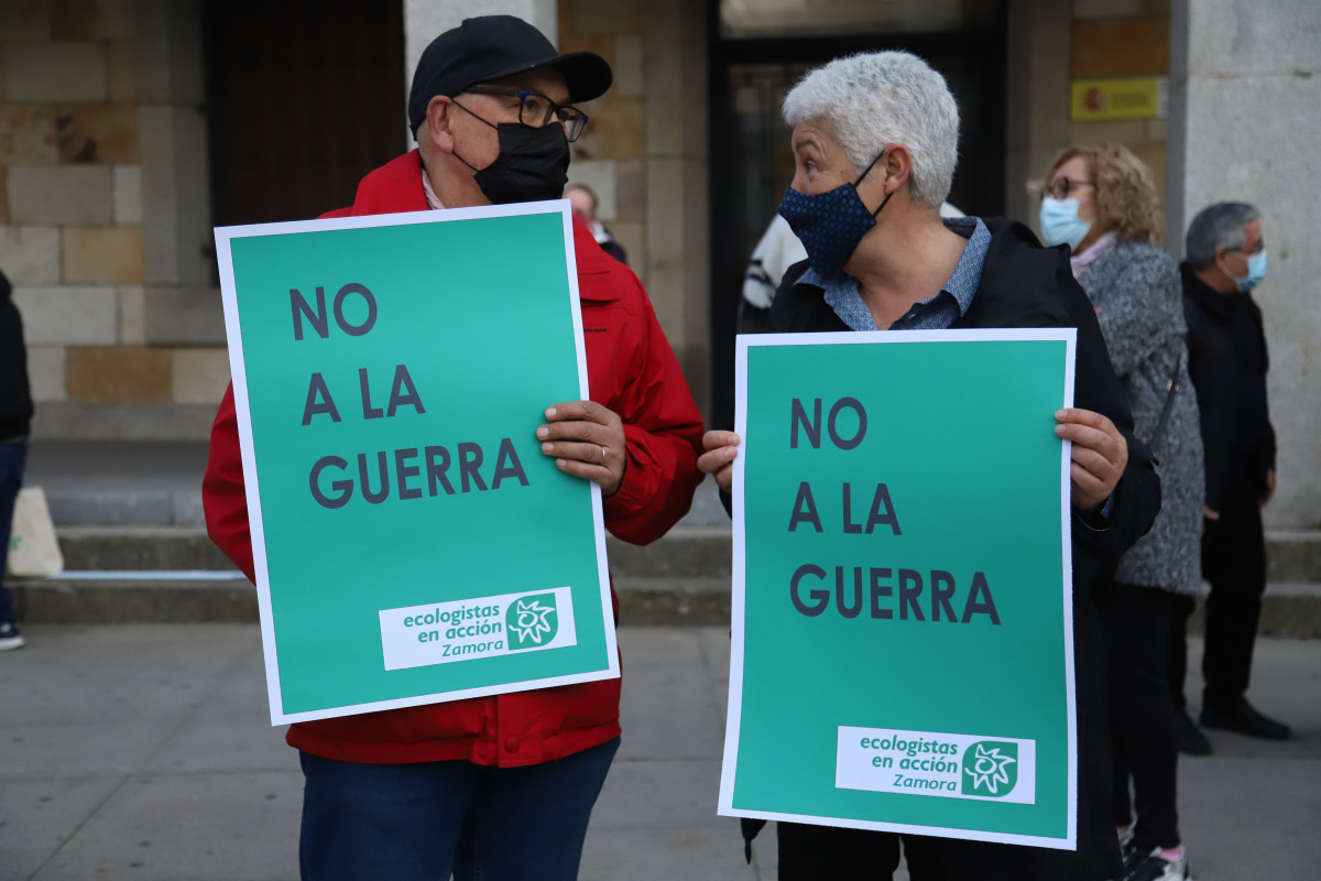 No a la guerra de Ucrania en Zamora 3