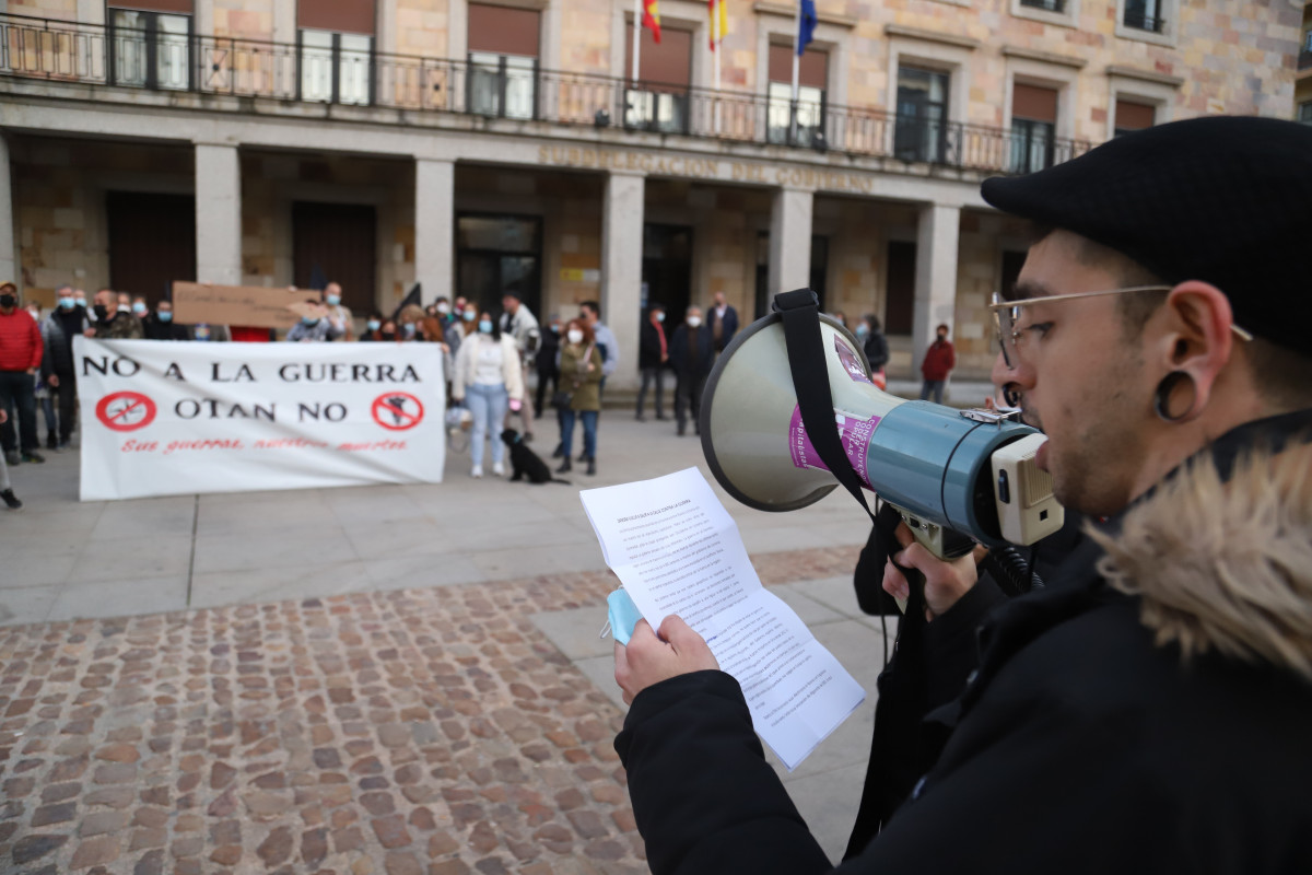 No a la guerra de Ucrania en Zamora 10