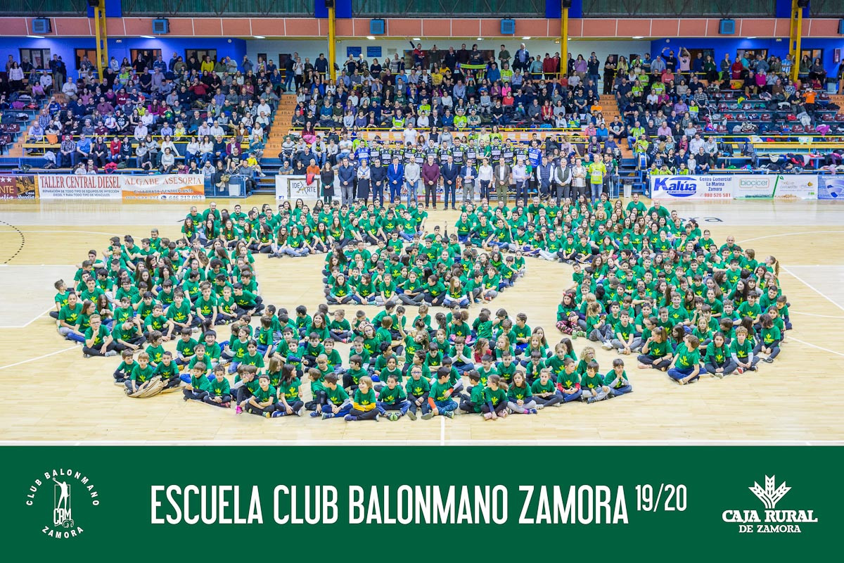 FOTO ESCUELA CLUB BALONMANO ZAMORA 19 20