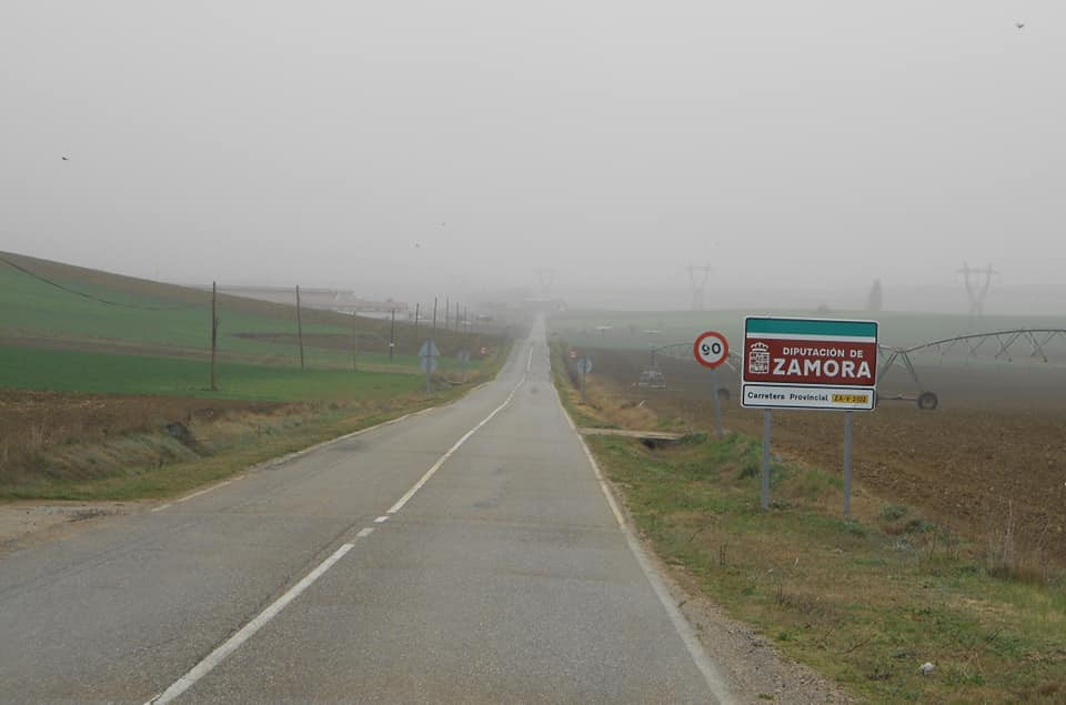 Carretera provincia Zamora