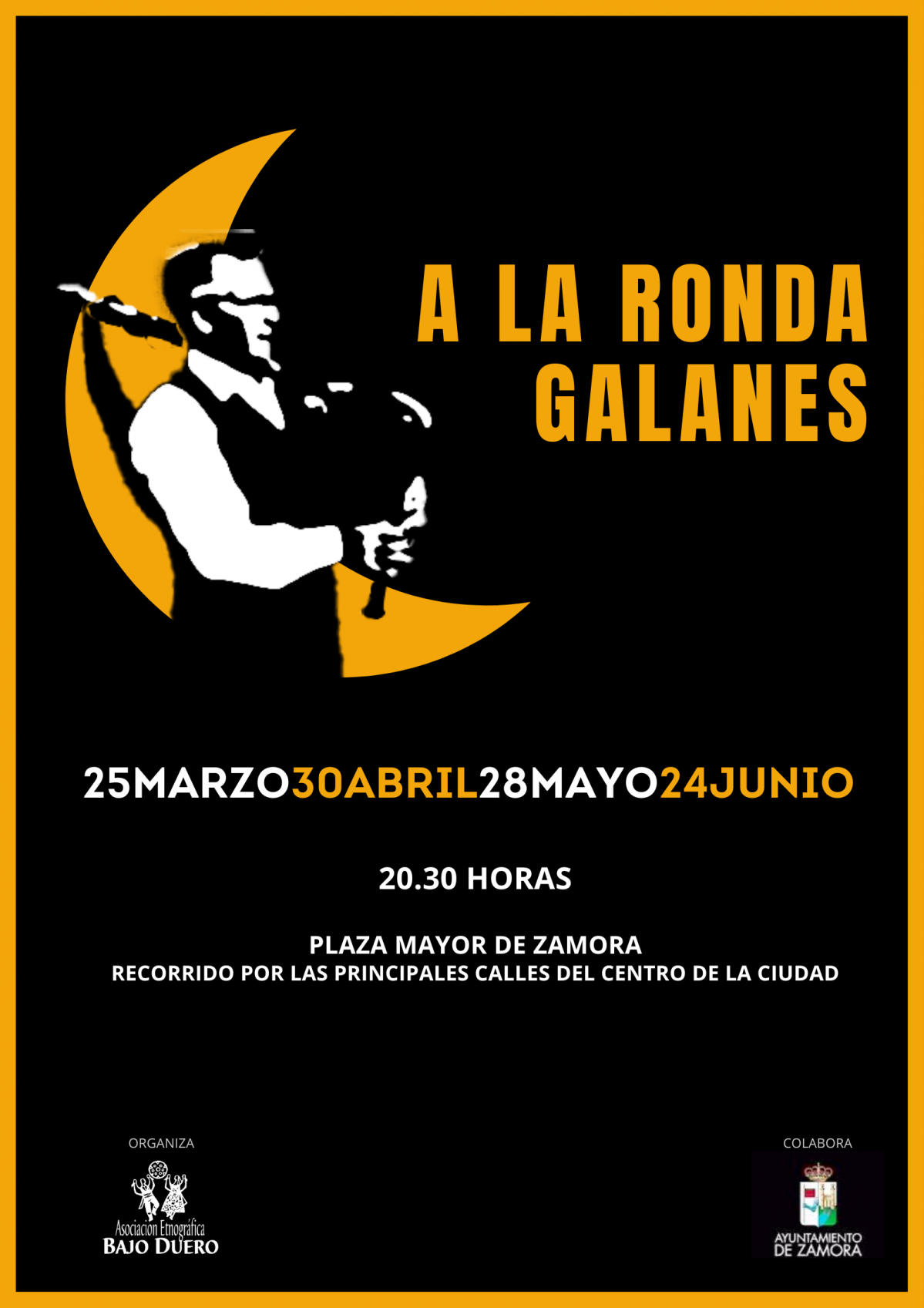 Cartel a la Ronda Galanes