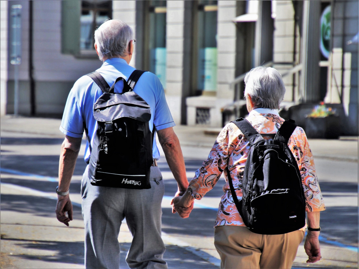 Ancianos de turismo