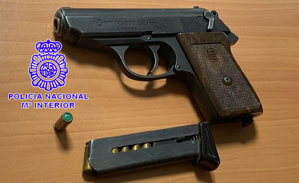 Pistola de fogueo