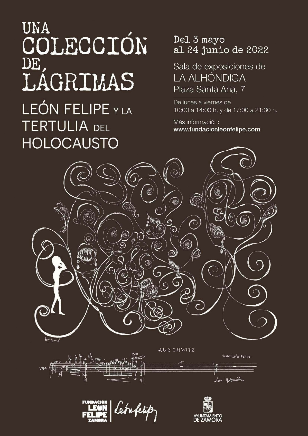 Cartel Exposición León Felipe