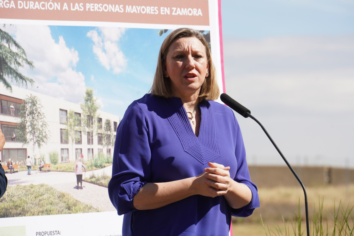 Obra de la nueva residencia de mayores en Zamora 2