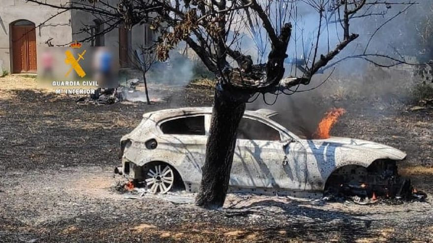 Coche Calcinado