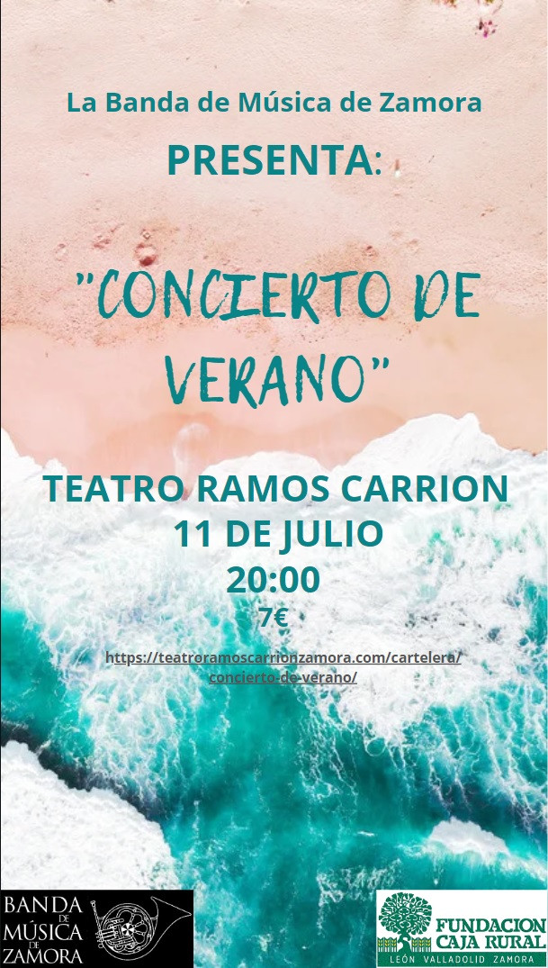 CARTEL CONCIERTO DE VERANO