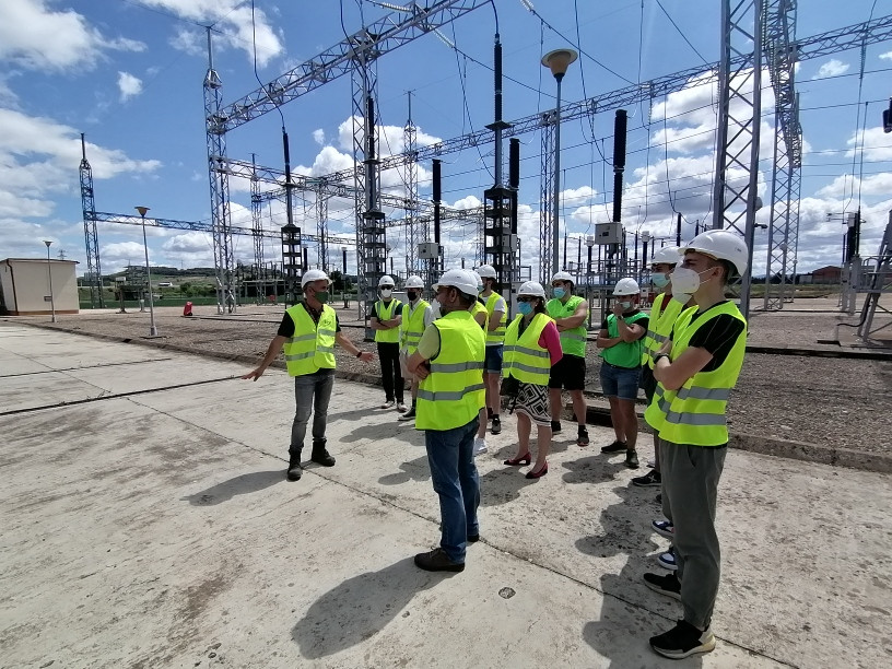 2022 07 12.  Alumnos UBU visitan la ST. Villu00edmar de i DE