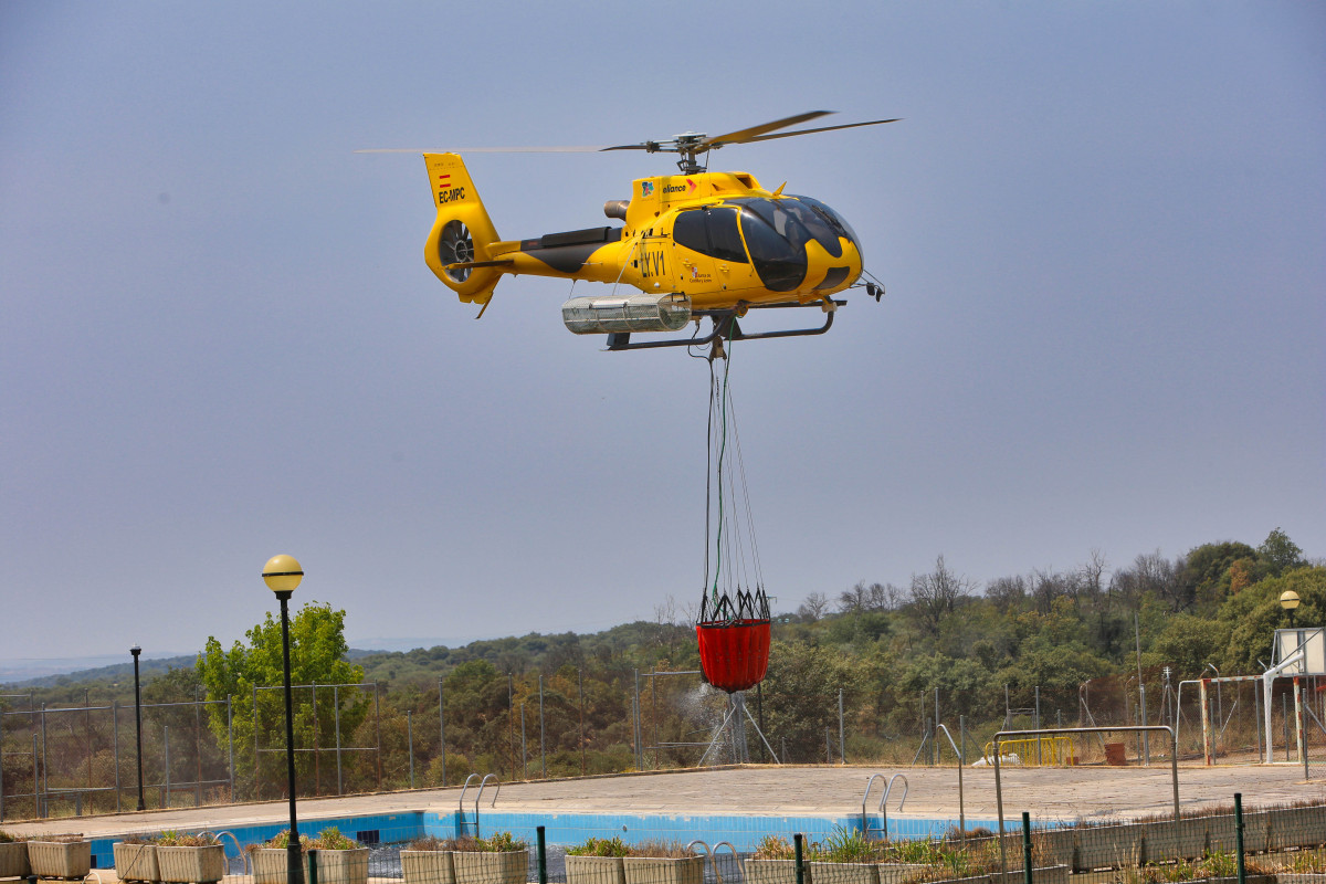 Helicoptero incendio