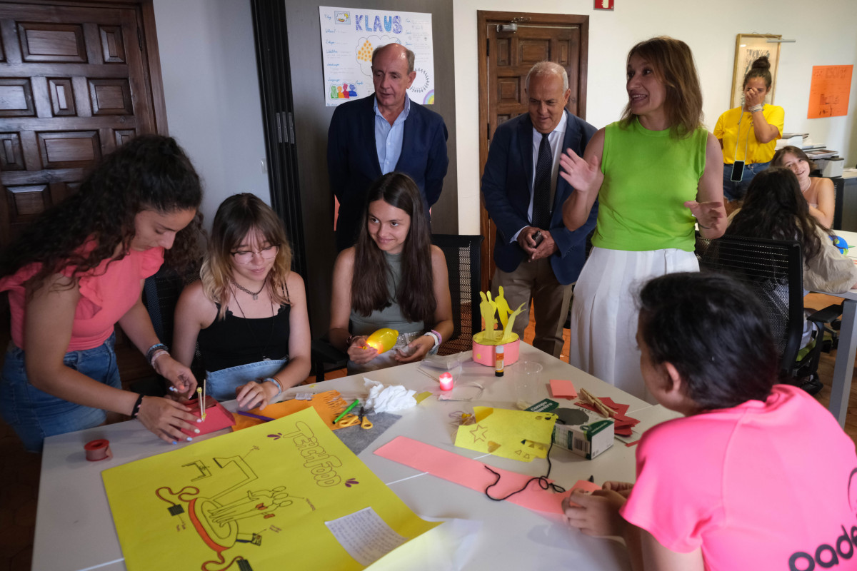 2022 07 22.  Alumnos CyL en residencia Villarino de Iberdrola