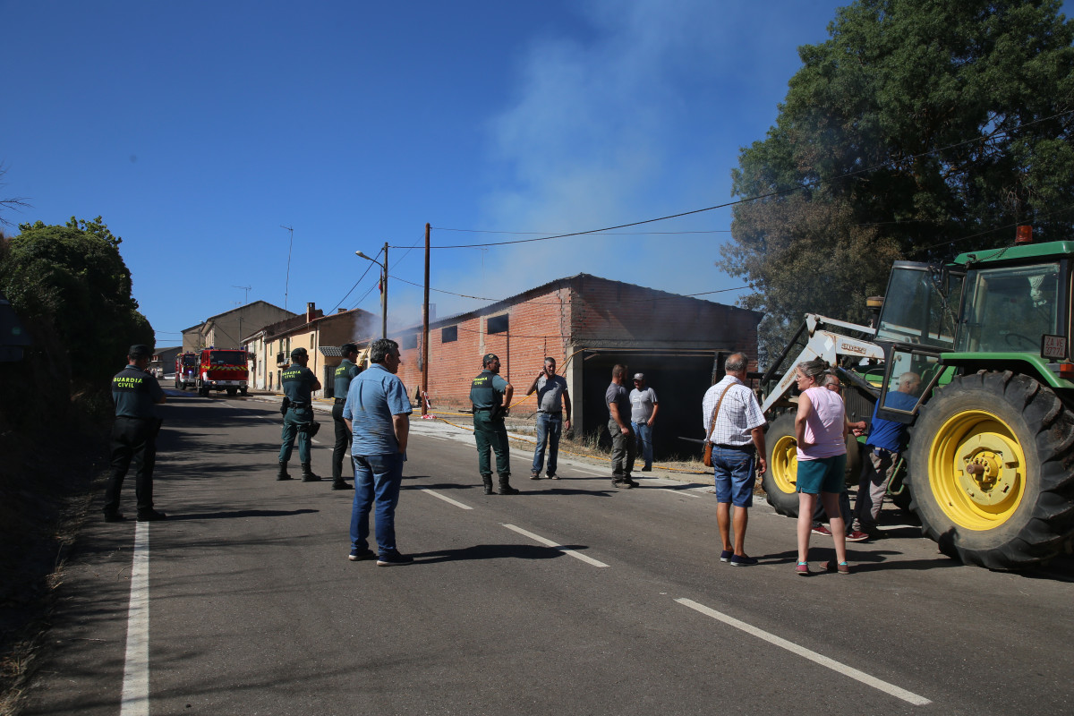 Incendio en Losacio de Alba 4