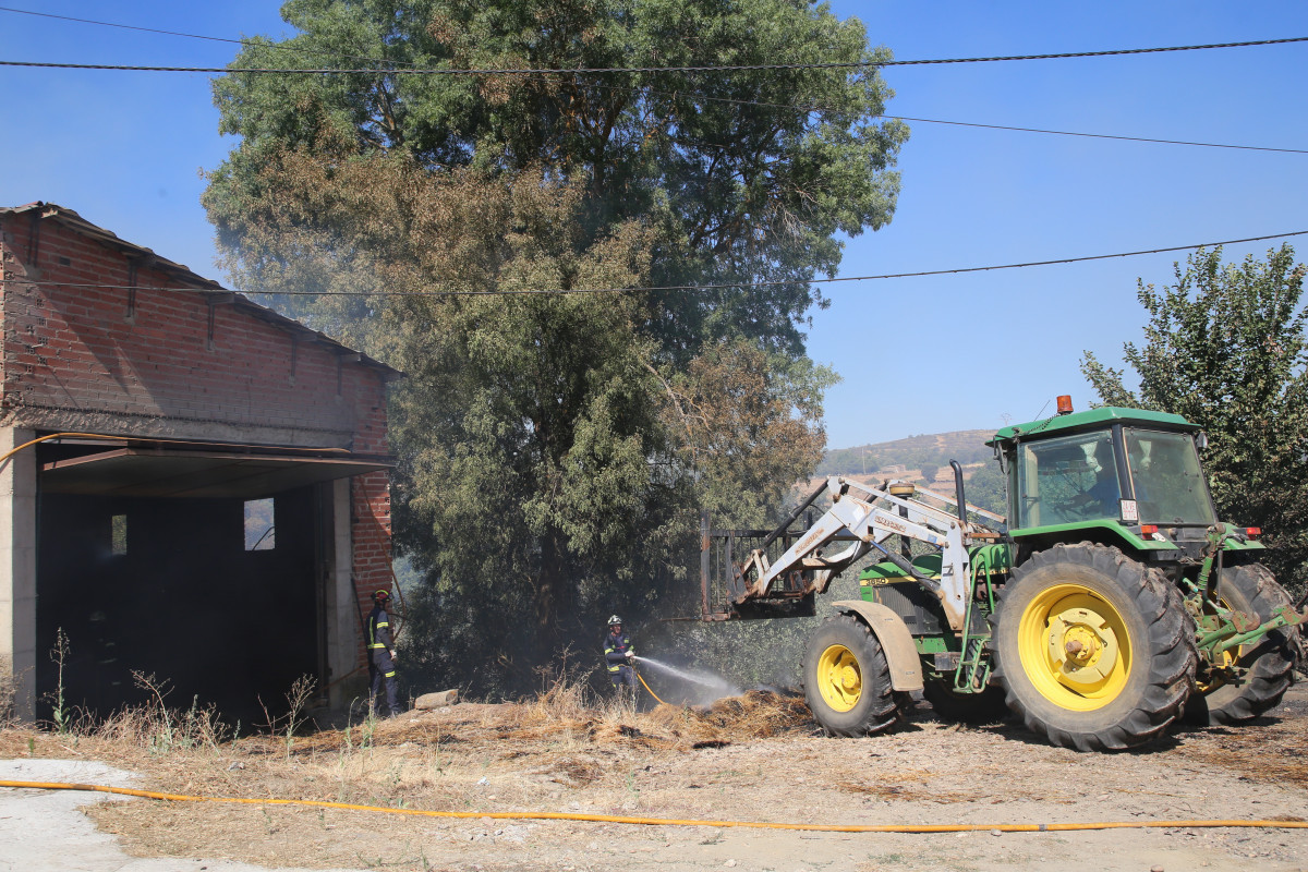 Incendio en Losacio de Alba 2