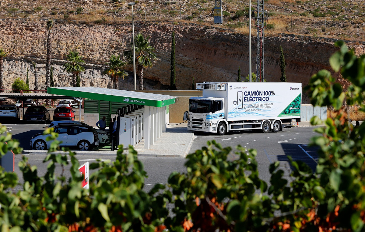 Primeras pruebas del Corredor Mediterru00e1neo para el transporte pesado 100% elu00e9ctrico