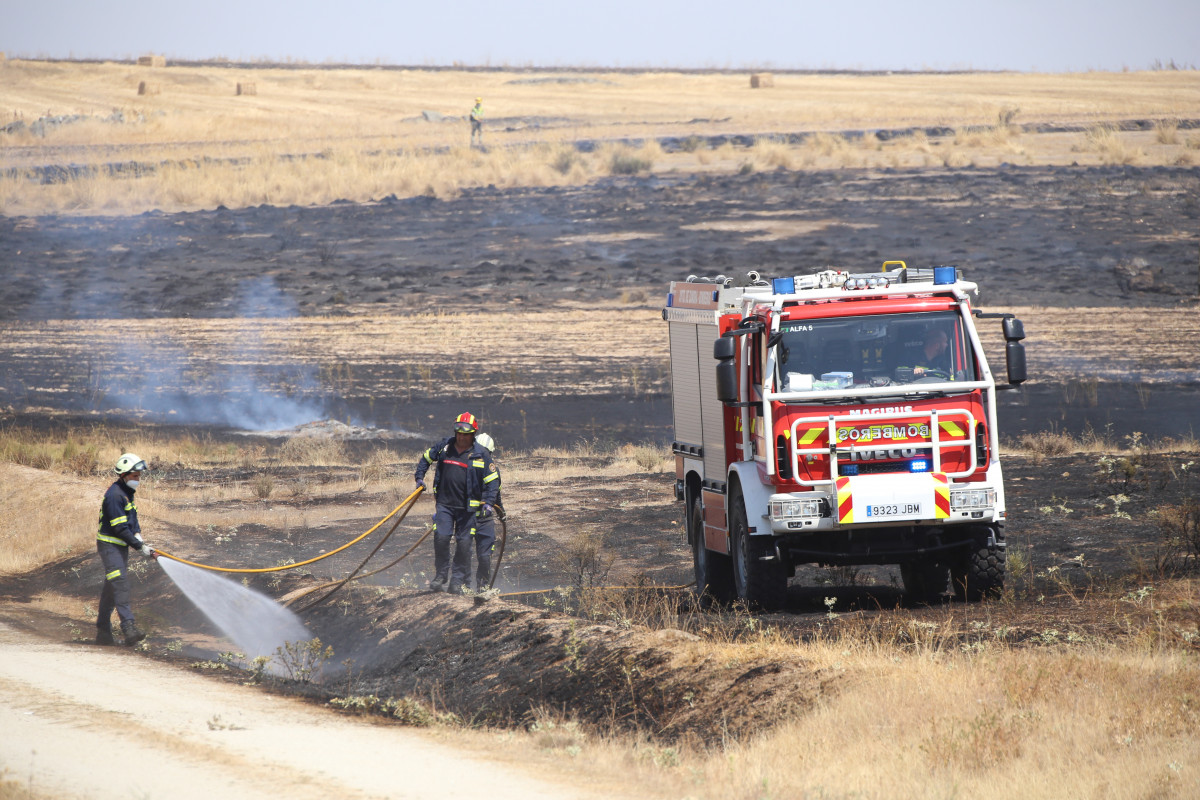 Bomberos incendio