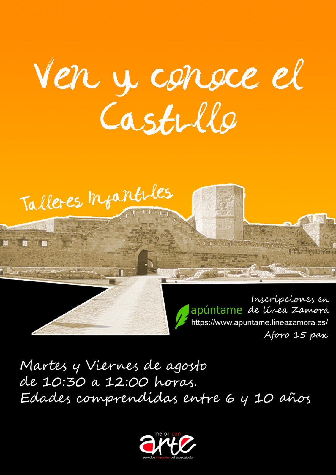 Cartel Talleres el Castillo