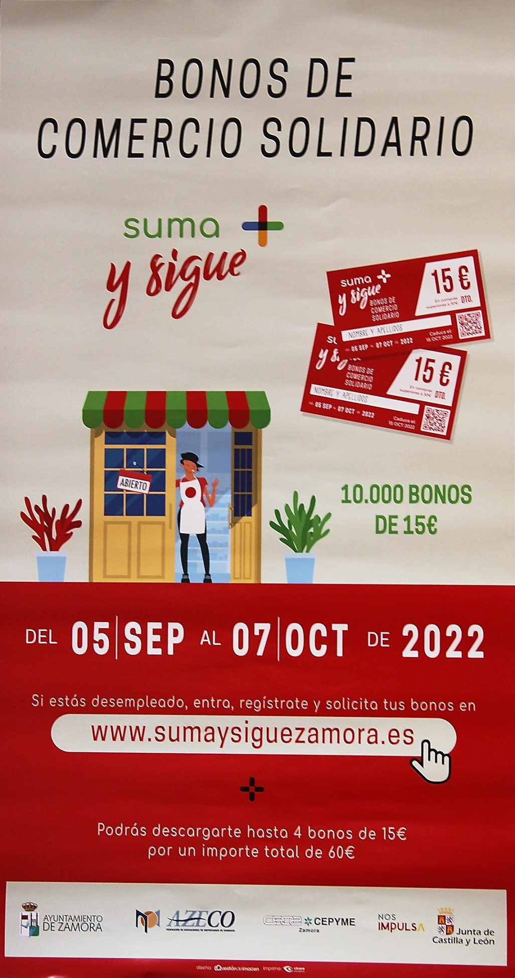 Cartel Bonos Solidarios