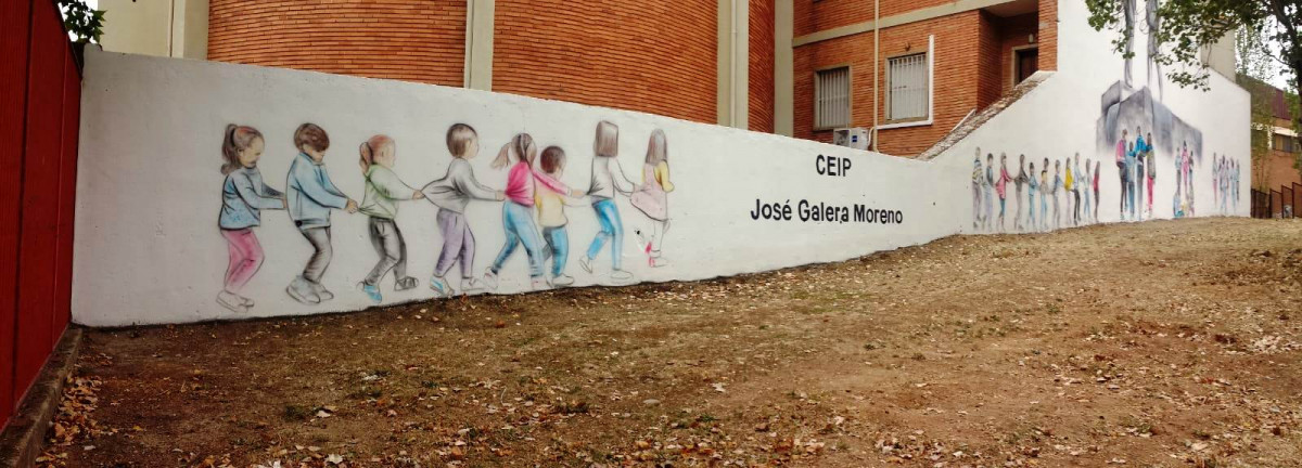 Mural CEIP Josu00e9 Galera 1