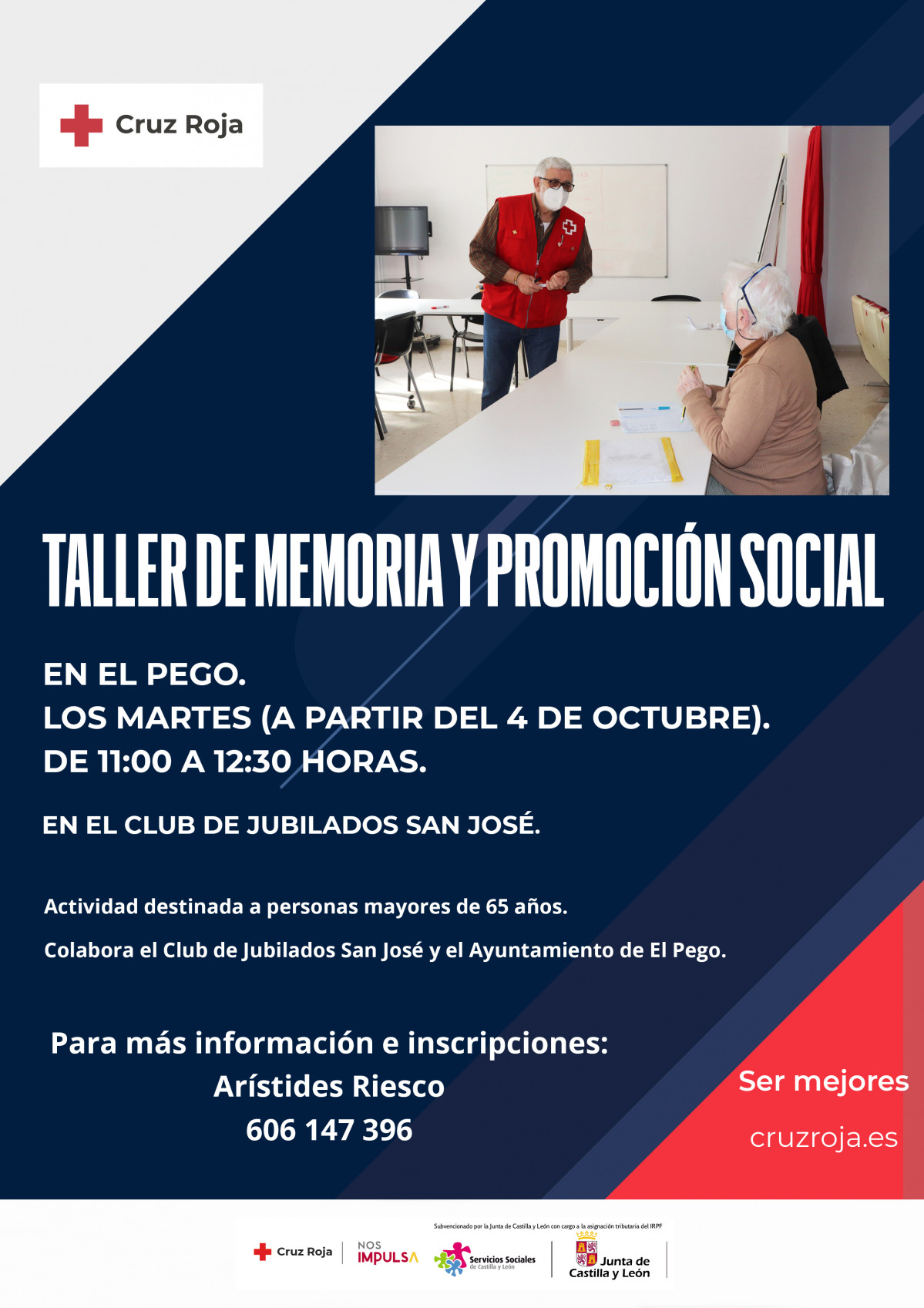 TALLER DE MEMORIA EL PEGO SEPTIEMBRE 2022