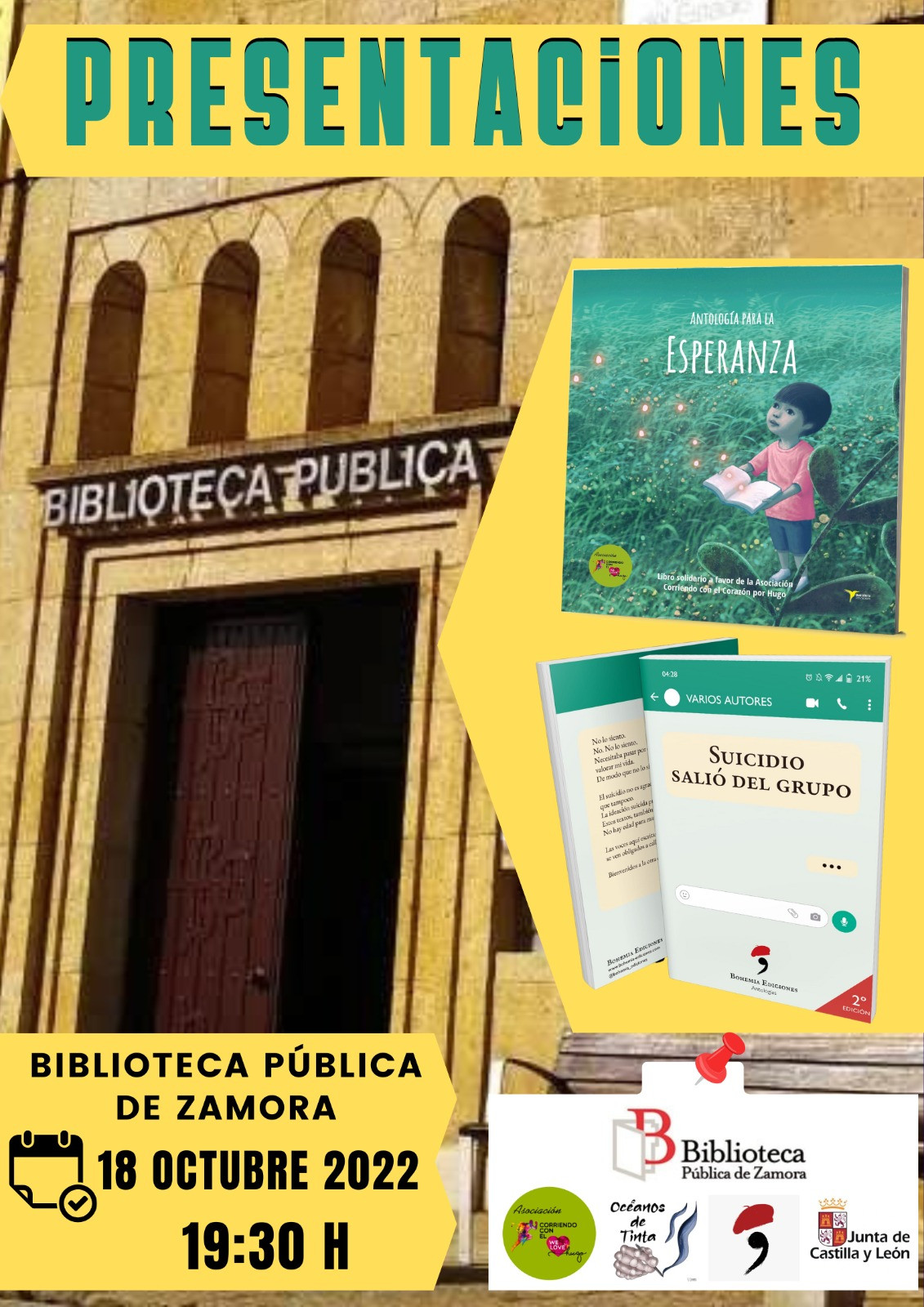 Cartel presentaciu00f3n BIBLIO