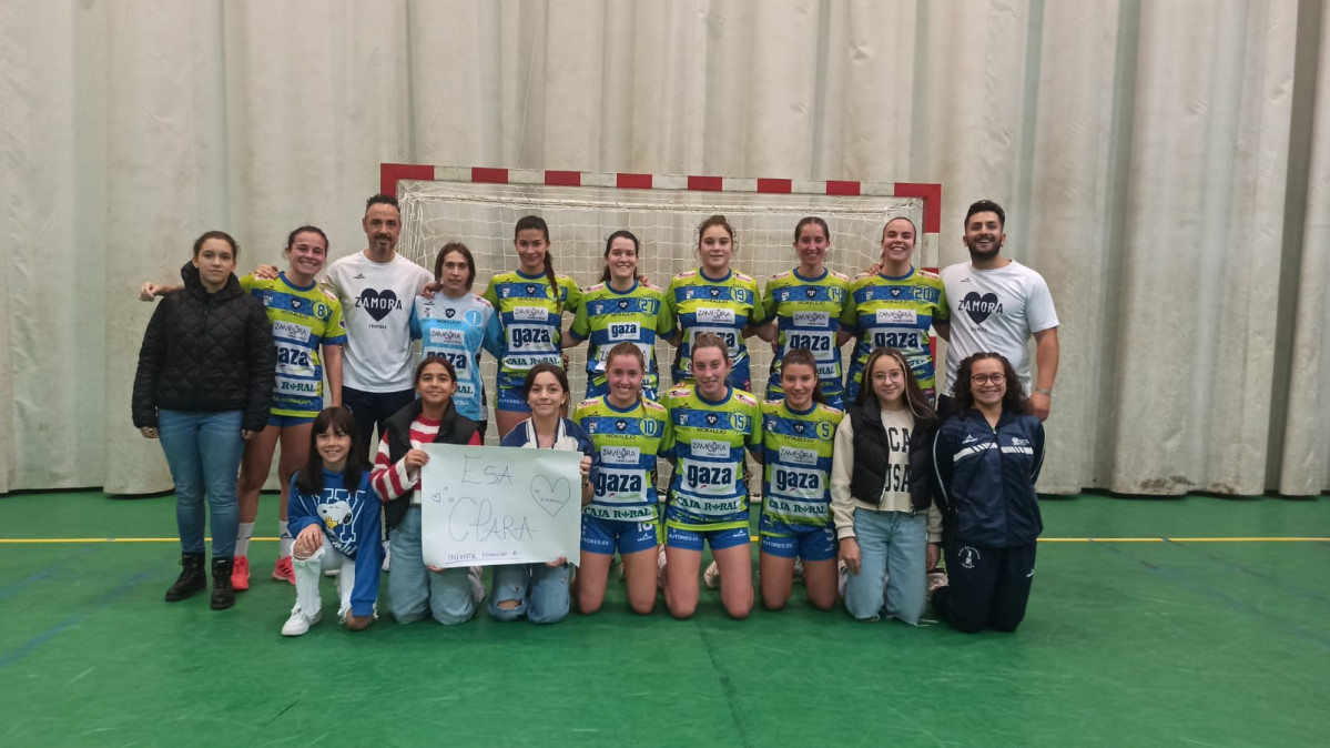 Leche Gaza Zamora   Primer Equipo Su00e9nior Femenino   Balonmano Zamora