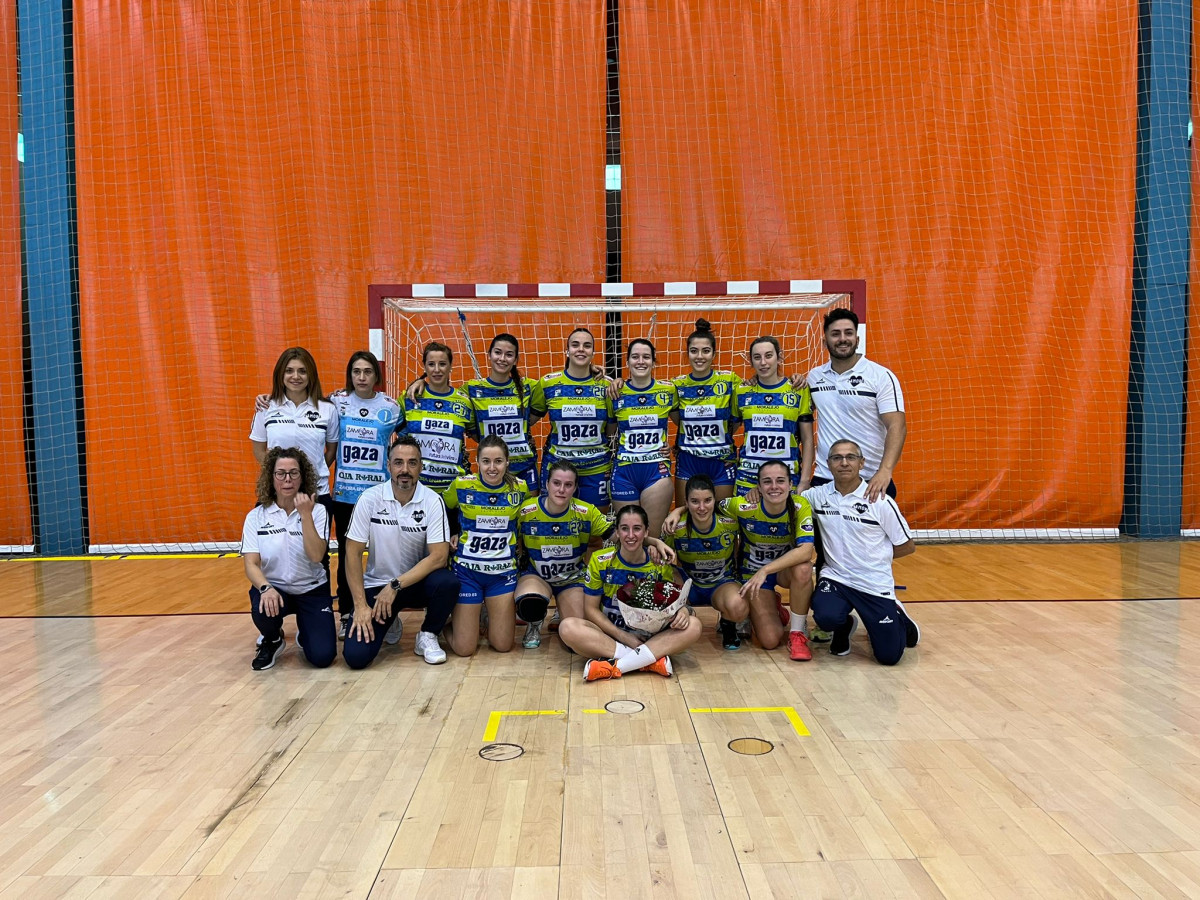 Leche Gaza Zamora   Equipo Su00e9nior Femenino   06112022   Club Balonmano Zamora