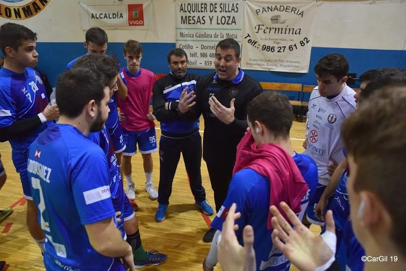 Fran Gonzu00e1lez   Entrenador Balonmano Zamora Enamora   J.Carlos Gil   Club Balonmano Zamora (3)