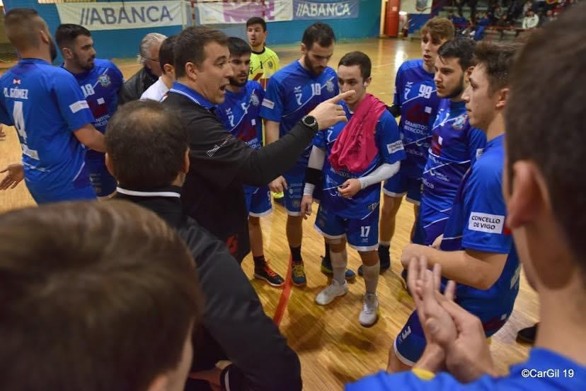 Fran Gonzu00e1lez   Entrenador Balonmano Zamora Enamora   J.Carlos Gil   Club Balonmano Zamora (2)