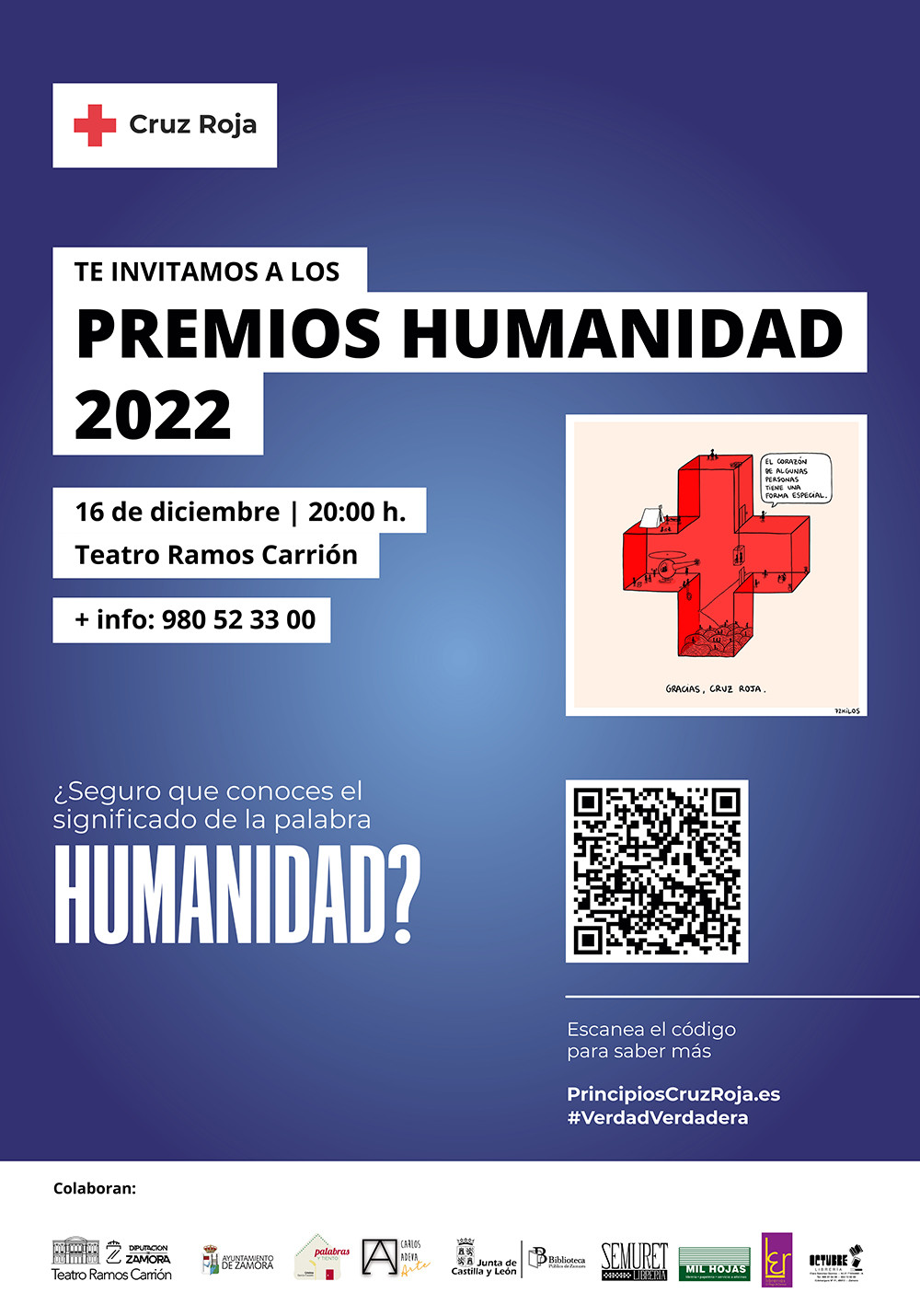 Premios humanidad cartel