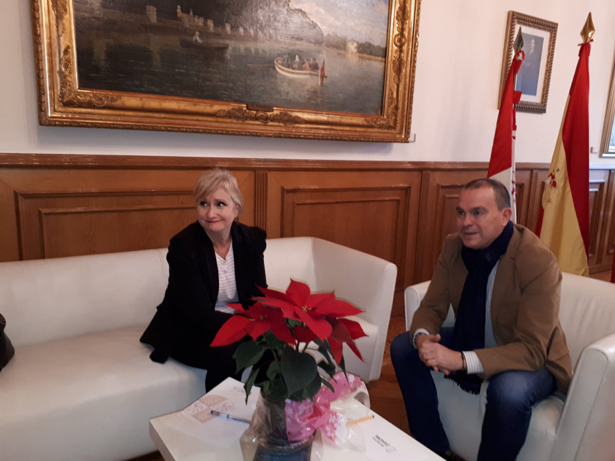 Delegada territorial y presidente de la Diputaciu00f3n de Zamora