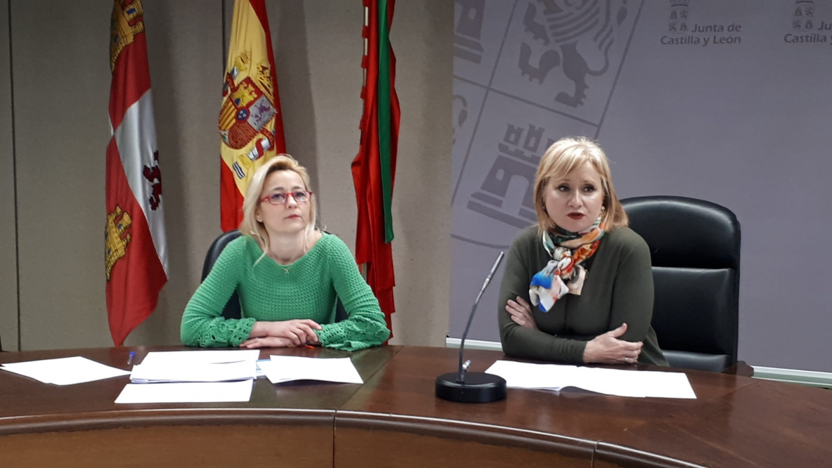 La delegada de la Junta y la gerente de Servicios Sociales de Zamora