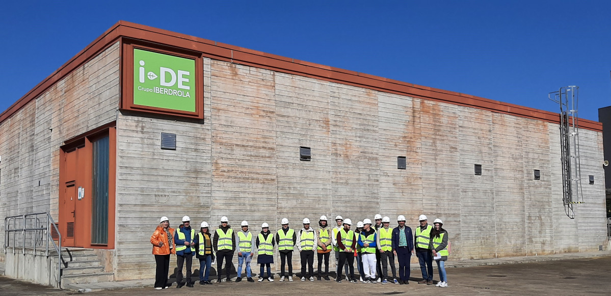 2023 02 16.  Iberdrola acerca sus instalaciones a alumnos de FP de Leu00f3n