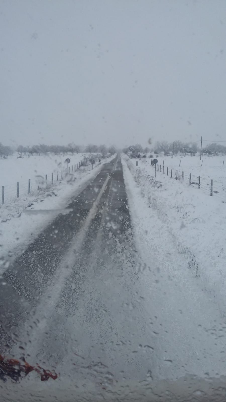 Nieve carreteras zamora 2