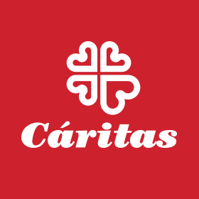 Logo 2x rojo caritas