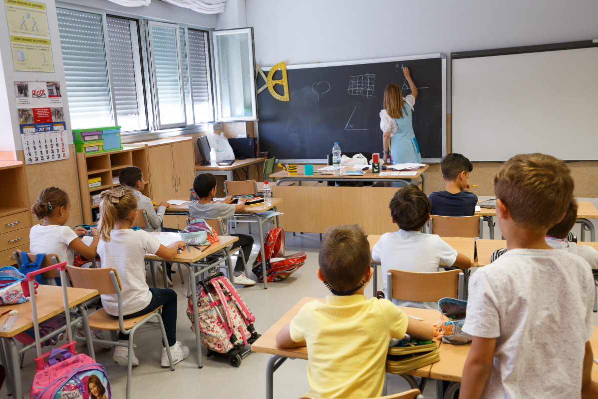 Niños colegio público Obispo Nieto de Zamora