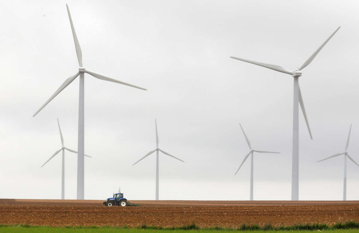 Parque eu00f3lico de Iberdrola en Castilla y Leu00f3n