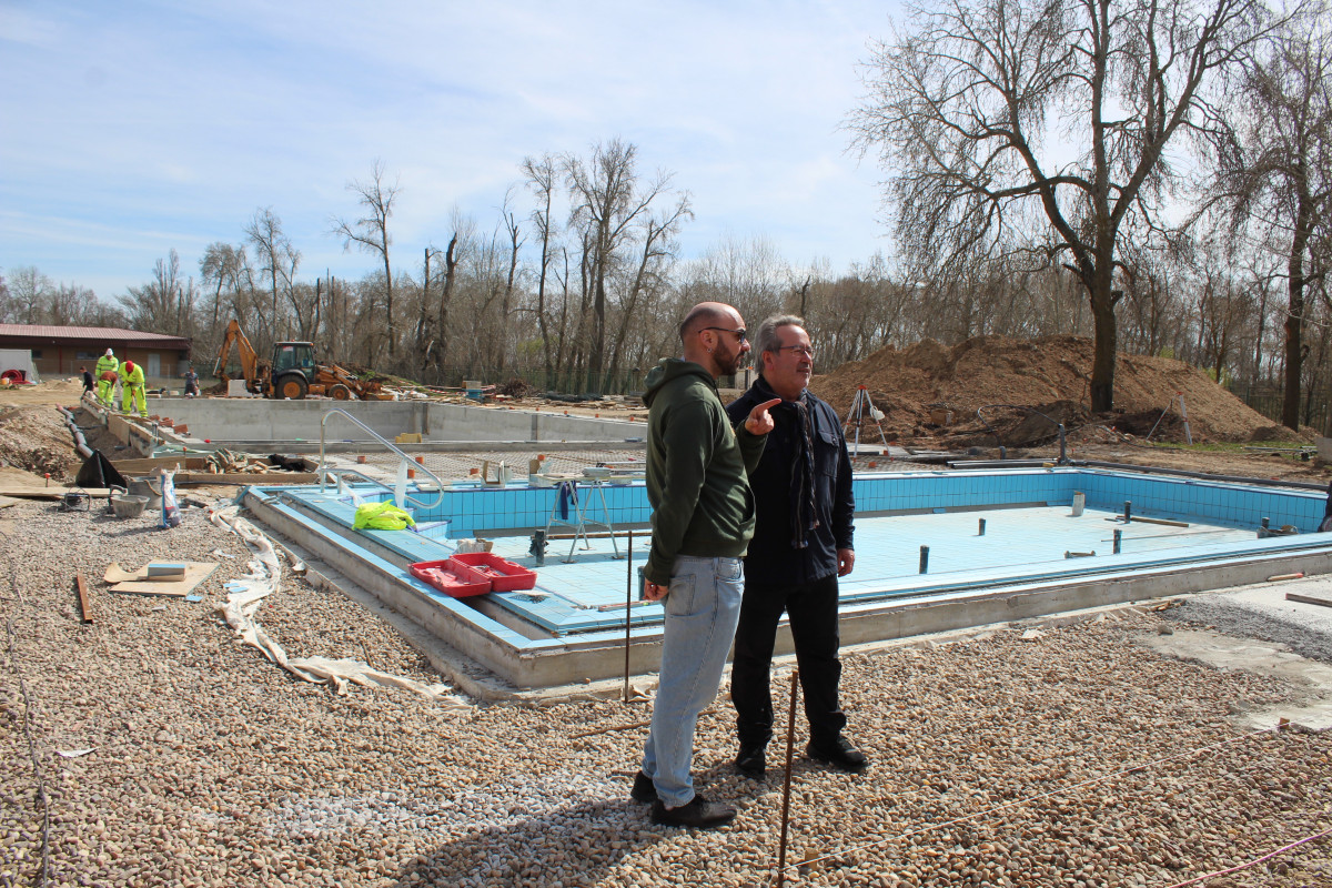 Viista obras nueva piscina