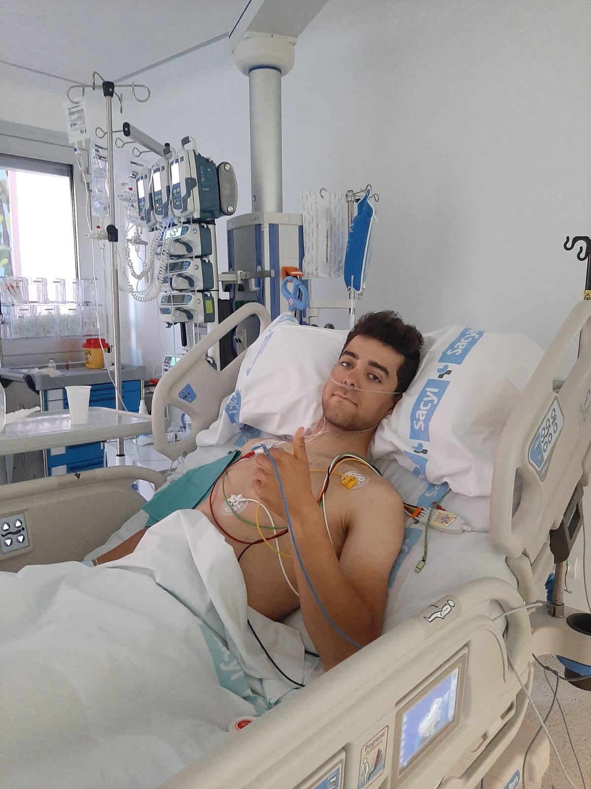 Pau Torrent en el Hospital Ru00edo Ortega de Valladolid