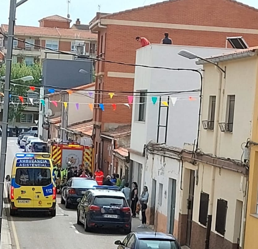 Ambulancia calle primero de mayo