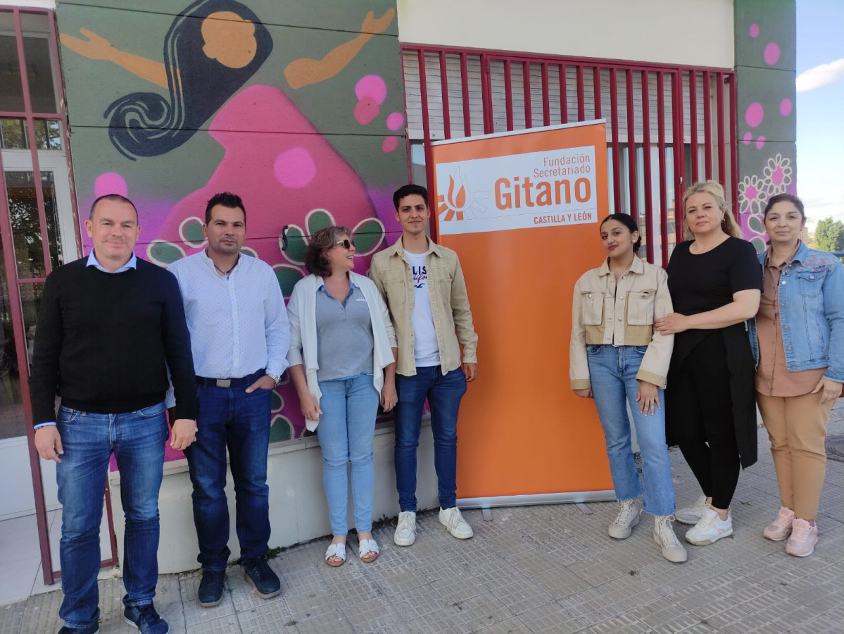 Reuniu00f3n de Francisco Requejo, candidato de Zamora Su00ed, con la Fundaciu00f3n Secretariado Gitano de Zamora