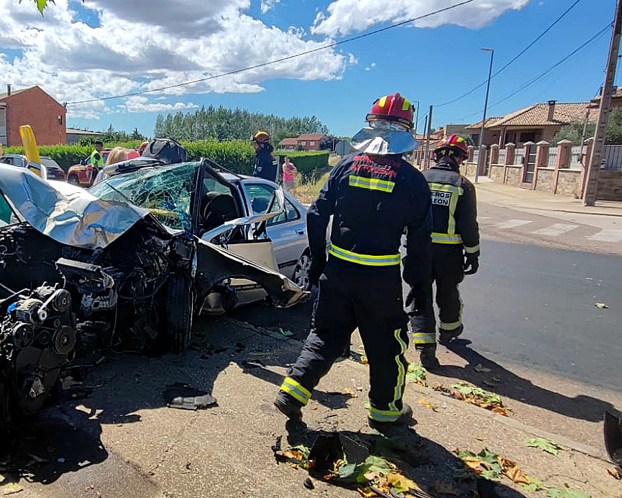 Accidente tru00e1fico coche