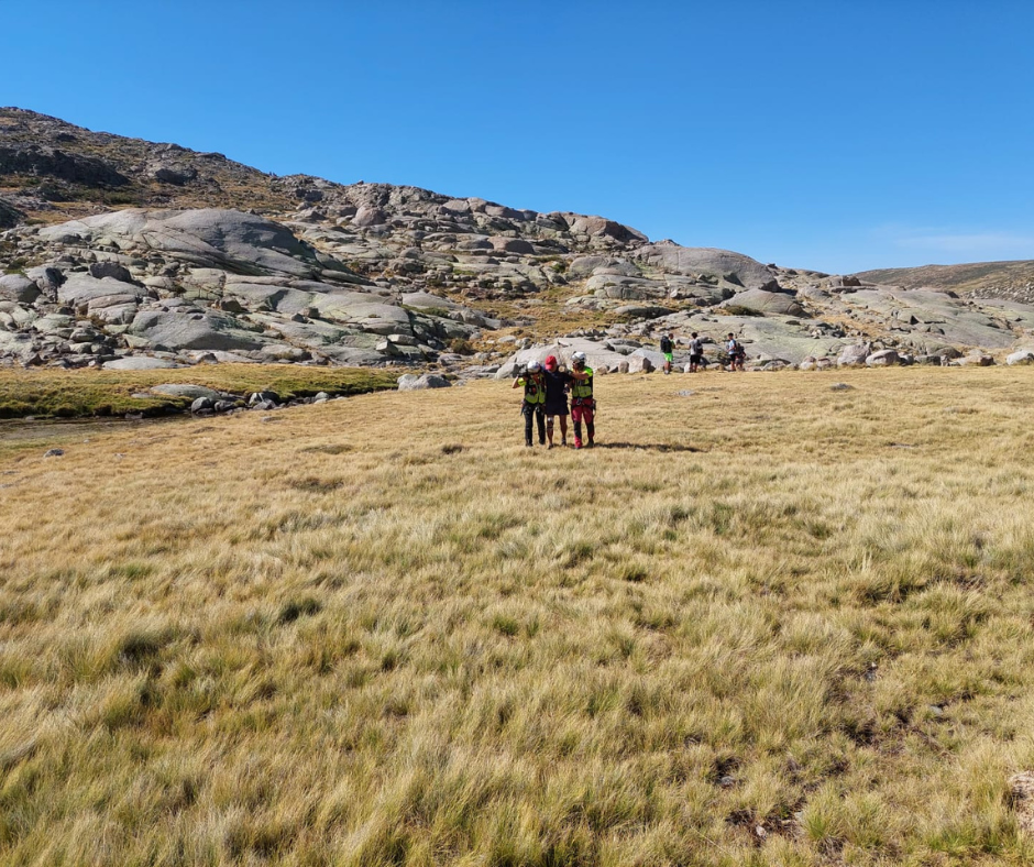 Rescate montaña
